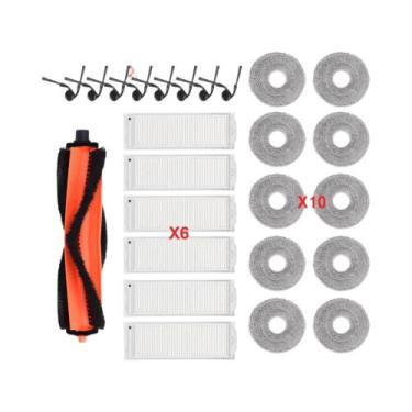 Imagem de Kit De Substituição Para Aspirador Robô Xiaomi S40 Pro: Escova Lateral