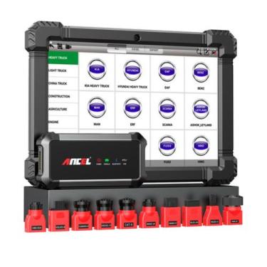 Imagem de Scanner Automotivo Ancel X7 HD Para Caminhão Profissional Diagnóstico 