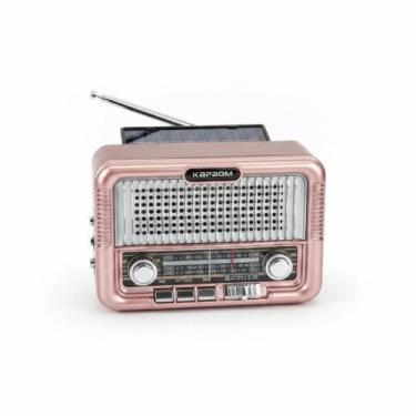 Imagem de Radio Portatil KAPBOM Solar Bluetooth AM FM Recarregavel Biv