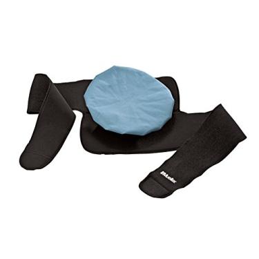 Imagem de MUELLER Saco de gelo para medicina esportiva, terapia fria para lesões e alívio da dor, pacote de gelo incluído, preto