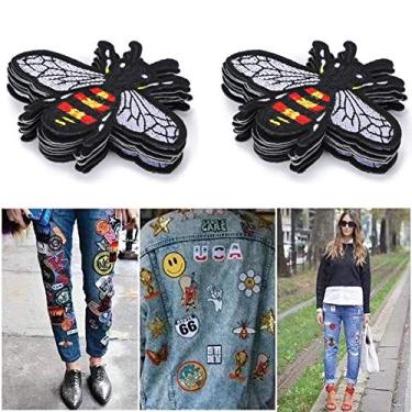 Imagem de Shanrya Adesivos de pano, faça você mesmo, artesanato, costura, toque suave, fácil de costurar, acabamento fino para calças, roupas infantis, casa