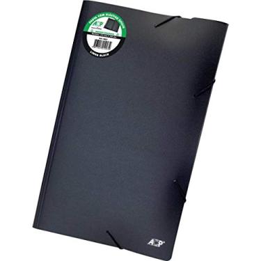 Imagem de PASTA ABA/ELÁSTICO ACP OF PP LINE BLACK 4021