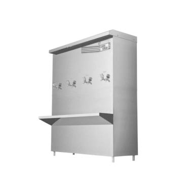 Imagem de Bebedouro Industrial Acqua Gelata PRE200E INOX 110V - 4 Torneiras