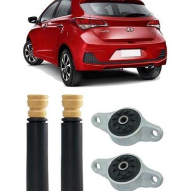 Imagem de Kit Batente Suspensão Traseira Hb20 2015 2016 2017 2018 2019