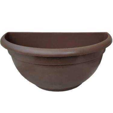 Imagem de Vaso Plástico Parede Decorativo Tabaco Médio Mudas 15 Und