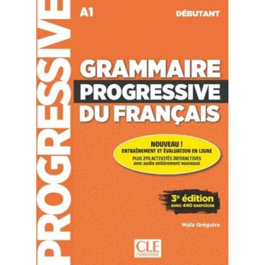 Imagem de Livro - Grammaire Progressive Du Francais - Niveau A1 Debutant - Livre Avec + Cd - 3ª Ed