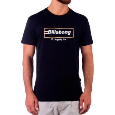 Imagem de Camiseta Billabong Walled Plus Size Sm23 Masculina Preto