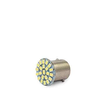 Imagem de Par Lâmpada Led Ré Traseira Freio Caminhão Ba15s 22 Leds