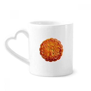 Imagem de Ovo Gema Lua Bolo Meio Outono Caneca Festival Café Cerâmica Copos Copo Coração Vidro