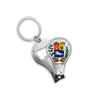 Imagem de Chaveiro abridor de cortador de unhas com emblema nacional da Europa da cidade do Vaticano