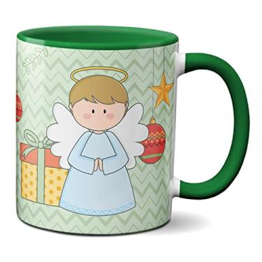 Imagem de Caneca Natal É Tempo De Renovar O Amor E A Esperança (Verde)