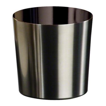 Imagem de (414ml, Straight-sided, Satin finish) - American Metalcraft FFC337 Fry Cups, 8.6cm Length x 8.6cm Width, Silver