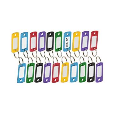 Imagem de Chaveiro Lucky Line com Anel, Chaveiro de Cores Sortidas, Pacote com 20 (1690020)