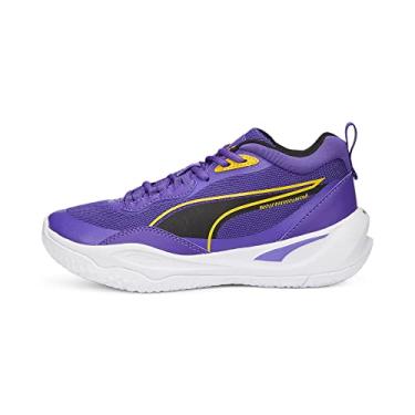 Imagem de PUMA Tênis Infantil Calçados Esportivos unissex Playmaker Pro, Prism Violeta Amarelo, 6 Big Kid