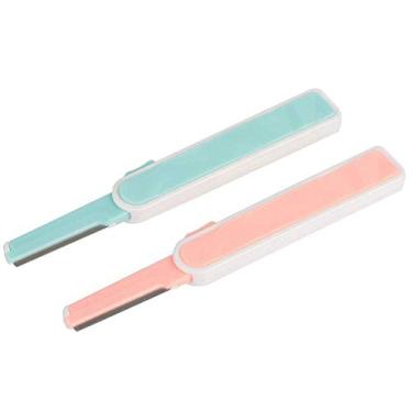 Imagem de 2pcs Navalha de sobrancelha - para mulheres e homens depiladores de rosto, Navalha de sobrancelha Olhos Ferramenta de reparo de sobrancelha para remoção de cabelo vsage