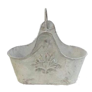 Imagem de Floreira Cesta Verde com Alca