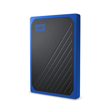 Imagem de WD Armazenamento externo portátil My Passport Go Cobalt SSD de 500 GB - WDBY9Y5000ABT-WESN (modelo antigo)