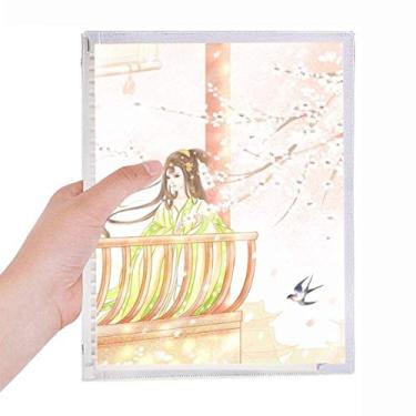Imagem de Caderno de aquarela Xinghua Swallow estilo chinês folhas soltas diário recarregável artigos de papelaria