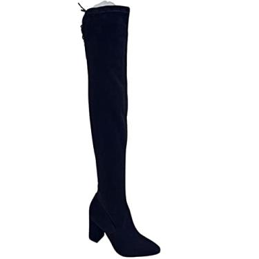 Imagem de Bota Over The Knee Via Marte 23-3511 Camurça