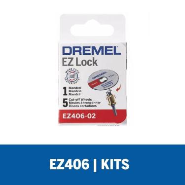 Imagem de Dremel Kit Discos Ez406 Mandril 5Un