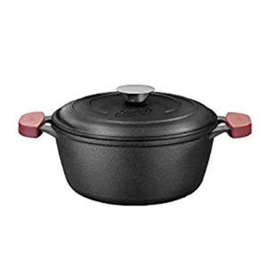 Imagem de Caçarola De Ferro Fundido C/ Tampa De Ferro Nº 18 Mta 8408