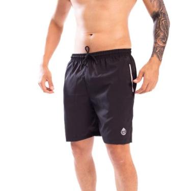 Imagem de Bermuda Shorts Esportivo Masculino Com Elastano Para Atividade Física