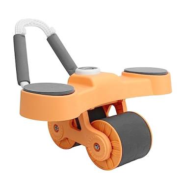 Imagem de Roda abdominal de rebote automático, roda de rolos abdominais para exercícios abdominais, exercício abdominal doméstico de rolos de mola, exercícios abdominais, fitness (Tipo 1)