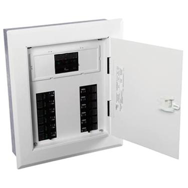 Imagem de Quadro para 16 Disjuntores 100A Chapa de Aço 360x320x330mm Embutir QDETN II-U 16/12 100 904361N CEMAR