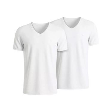 Imagem de Kit 2 Camisetas Algodão E Elastano T-Shirt Lupo 70676