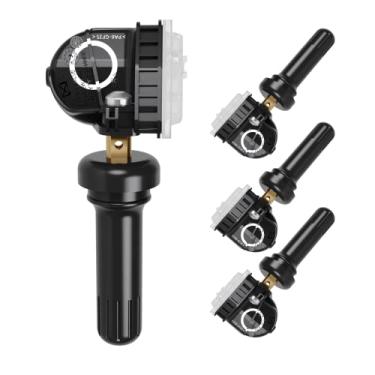 Imagem de Sensor TPMS, sistema de monitor de pressão de pneu 315MHZ pacote com 4 para Ford | Lincoln substitui # F2GT-1A180-AB F2GT-1A150-AB TPM35