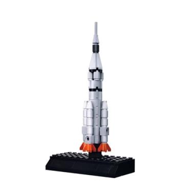 Imagem de Blocos De Montar Mini Foguete Space - 61pcs - Marca Tudo