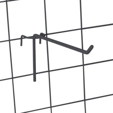 Imagem de Gancho Preto Para Tela Biombo 10cm - 20 Unidades