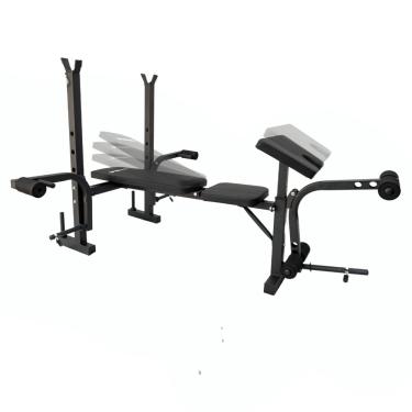 Imagem de Banco Supino Cavalete Cadeira Extensora Apoio Scott Yangfit