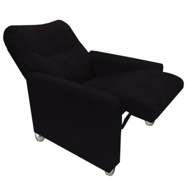 Imagem de Poltrona Do Papai E Mamae Reclinável Classic Moderna Preto