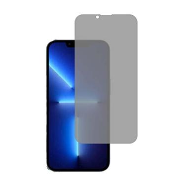 Imagem de UPONEW Protetor de tela de vidro de privacidade para iPhone 13/13 Pro - [Pacote com 2] Protetor de tela de vidro temperado antiespião para iPhone 13/13 Pro de 6,1 polegadas [livre de bolhas]