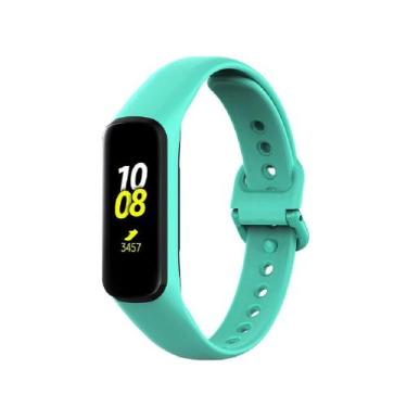 Imagem de Pulseira Silicone Para Galaxy Fit 2 R220 Cor Verde Àgua - 123smart