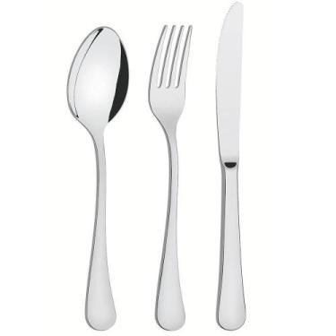 Imagem de Faqueiro da Tramontina de Aço Inox Acabamento em Brilho 24 peças 66986