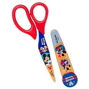Imagem de Tesoura com Protetor Mickey Mouse - Molin