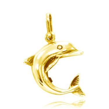 Imagem de Pingente de Golfinho - 9556 - Magia das Joias, Ouro