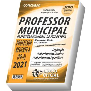 Imagem de Apostila Pjf Prefeitura De Juiz De Fora Professor Regente A - Curso of