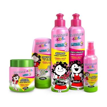 Imagem de Kit de tratamento linha infantil kids Cabelo Cacheado Bio Extratus - B