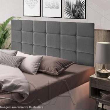 Imagem de Cabeceira Suspensa Almofada Cama Solteiro 90 cm Calipha - Magazine L, 