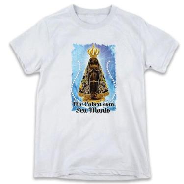 Imagem de 1 Camiseta Personalizada Nossa Senhora Aparecida Coroa - W3Artestampa,