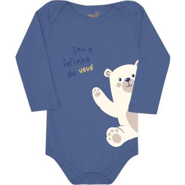 Imagem de Body Manga Longa Bebê Masculino REF:10991 - Kiko e Kika, Noite, 1