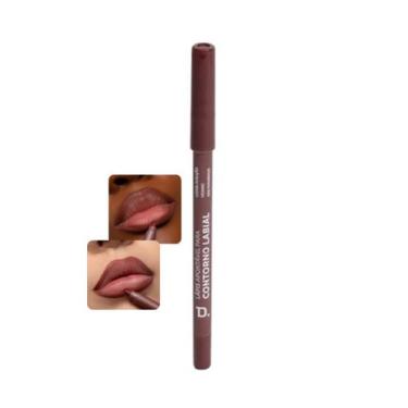 Imagem de Lápis Contorno Labial Dailus Apontável Textura Macia Lançamento, Cacau