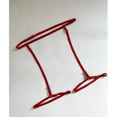 Imagem de Cinta liga de perna lingerie sexy  - Collection, TAMANHO ÚNICO, Vermel