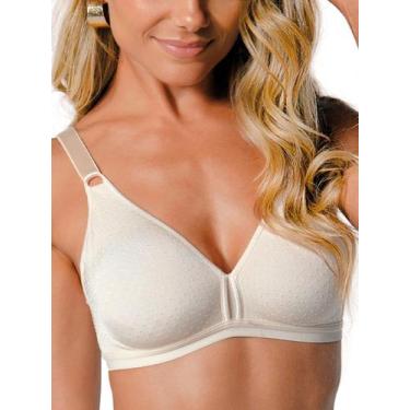 Imagem de Sutiã sem Aro e sem Bojo Olimpo Demillus 61019, Branco, 50