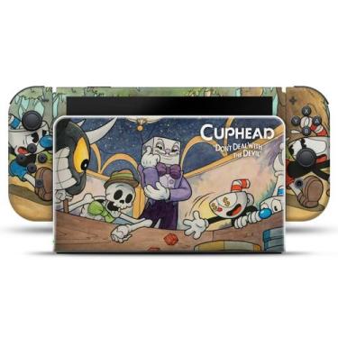 Imagem de Adesivo Compatível Nintendo Switch Oled Skin - Cuphead - Pop Arte Skin