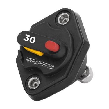 Imagem de Disjuntor de 30A 12-24v Reset Manual Barcos e Lanchas - Barco Novo