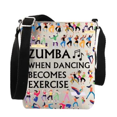 Imagem de Zumba Dance Gift Zumba When Dancing Becomes Exercise Bolsa tiracolo Zumba Lover Gift, Bolsa Zumba When C